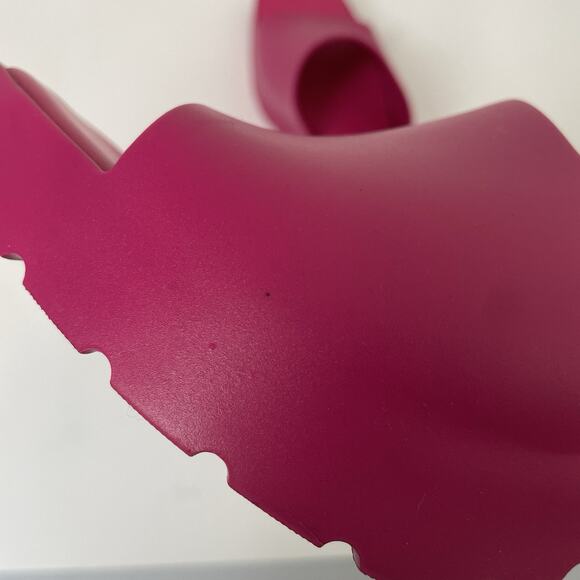 SCHUTZ Women's Mizzy Slip On Chunky Block Heel Sandals Mules Pink 9 Y2K Barbie - Picture 14 of 14